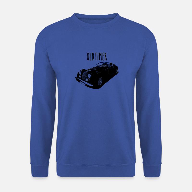Britischer Oldtimer - Plus4 oder Plus8 - Unisex Pullover - Royalblau