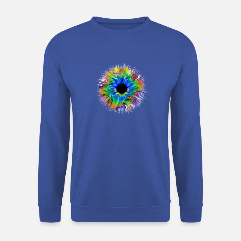 Auge - Unisex Pullover - Royalblau