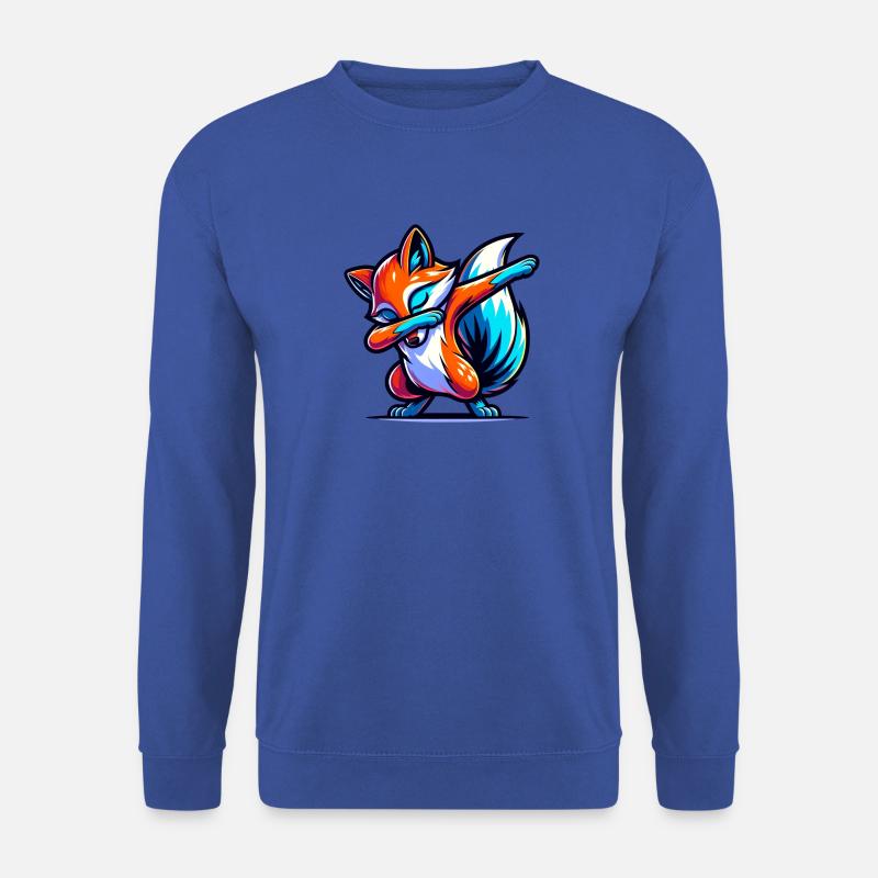 Fuchs Tier Wald Rotfuchs Wildnis - Unisex Pullover - Royalblau