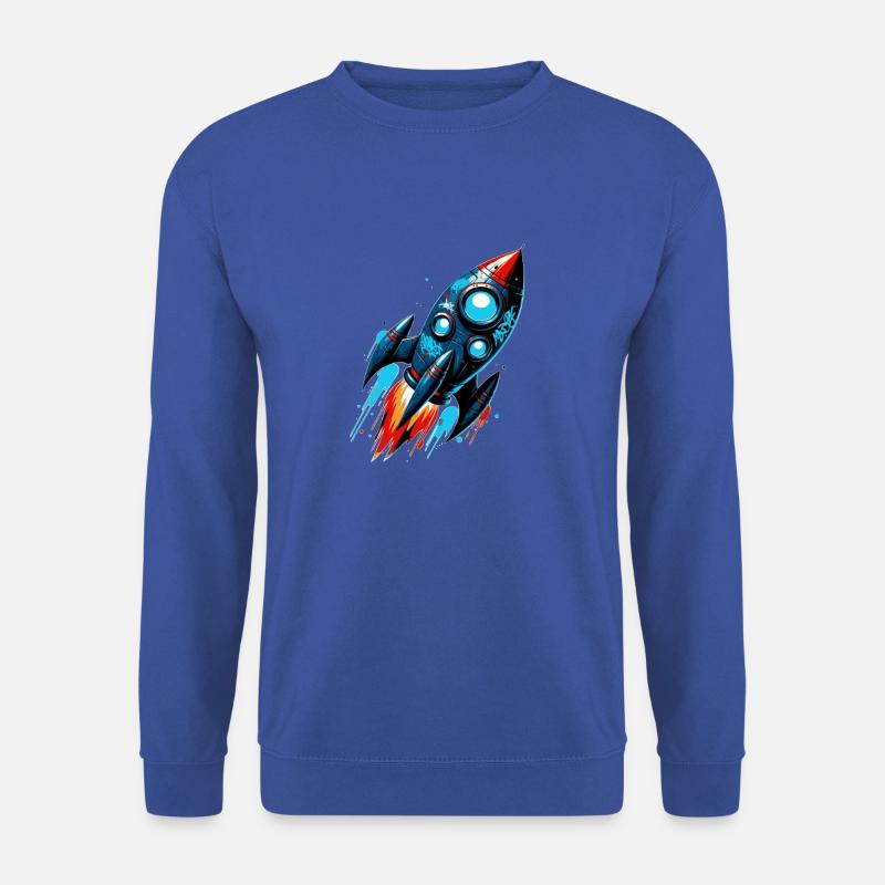 Rocket Man Rocket Launch - Unisex Sweatshirt - royal blue