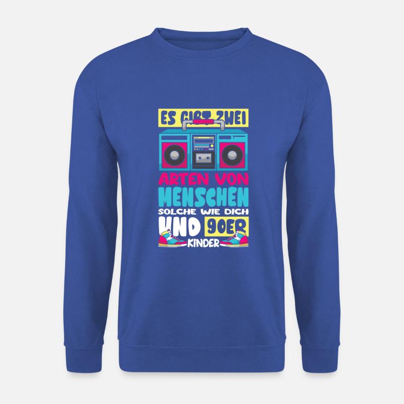 solche wie dich und 90er Kinder - Unisex Pullover - Royalblau