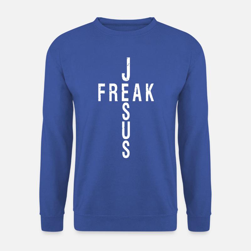 Jesus Freak - Unisex Pullover - Royalblau