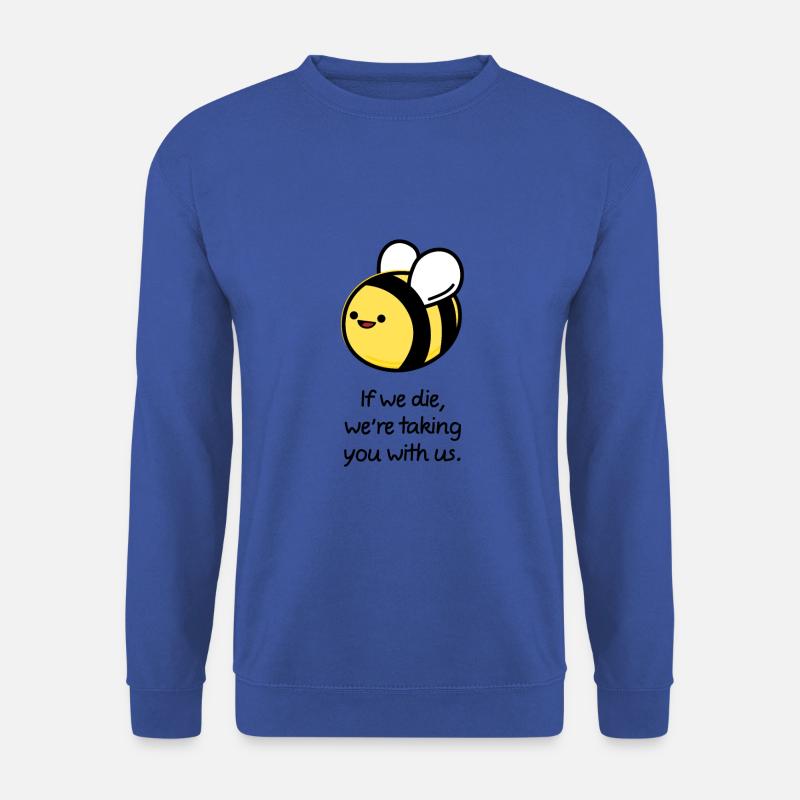 Rette die Bienen - Unisex Pullover - Royalblau