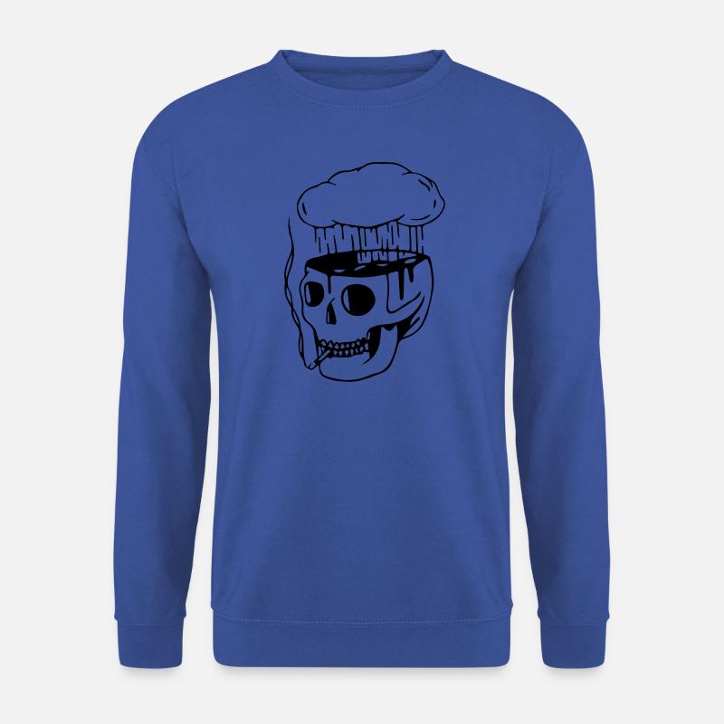 Totenkopfwolke - Unisex Pullover - Royalblau