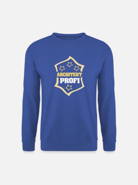 Architekt als Arbeit - Unisex Pullover - Royalblau