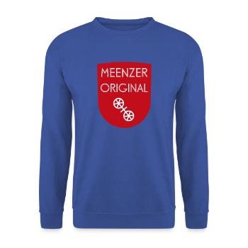 Mainz Meenzer Original - Sweat-shirt Unisexe - bleu royal - Devant - Alina (178cm) & Michal (187cm)
