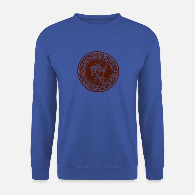Maya-Kalender Sonnenkalender Maya Horoskop - Unisex Pullover - Royalblau