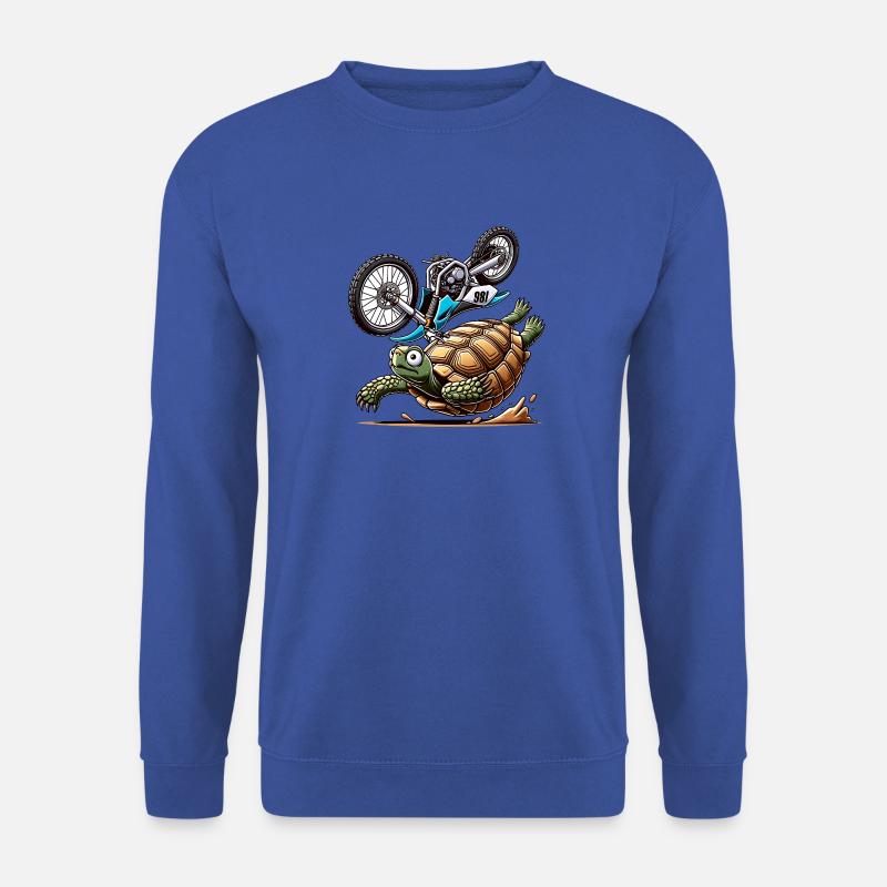 EnduroTurtle Motorcycle Adventure - Unisex Sweatshirt - royal blue