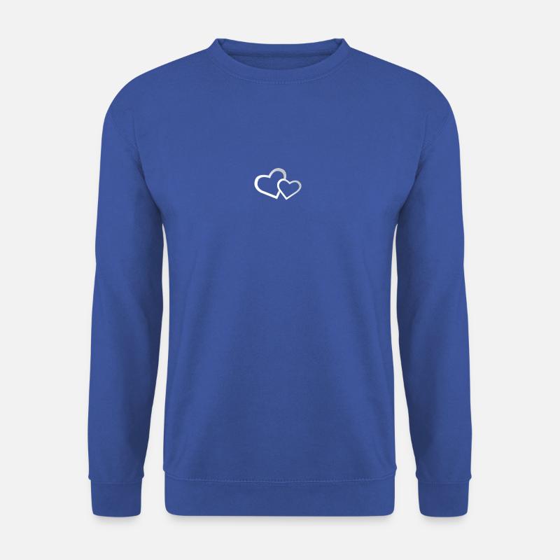 love you - Unisex Pullover - Royalblau