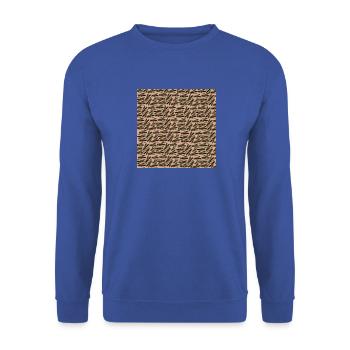 Many wasps - Unisex Sweatshirt - royal blue - Front - Alina (178cm) & Michal (187cm)