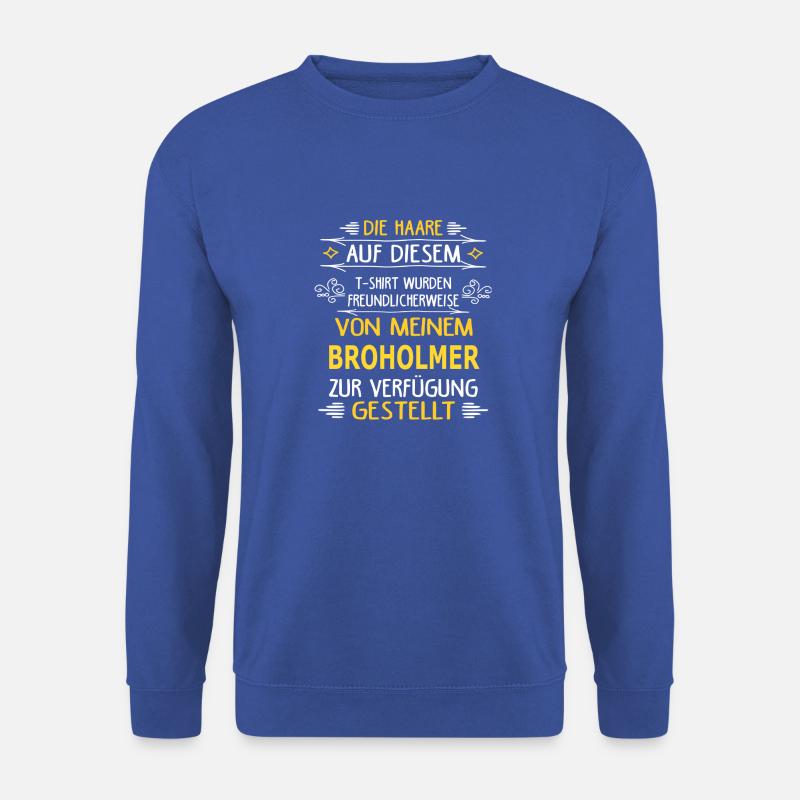 BROHOLMER - Unisex Pullover - Royalblau
