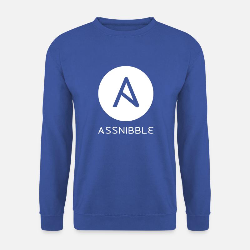 Assnibble Licht - Unisex Pullover - Royalblau