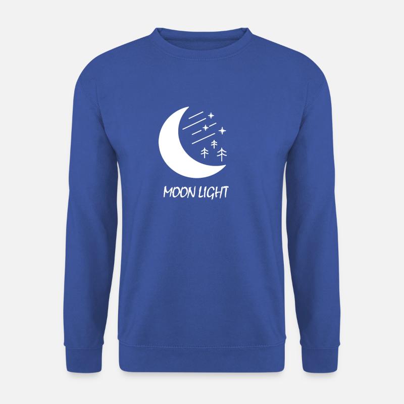 Crescent Shape - Unisex Sweatshirt - royal blue