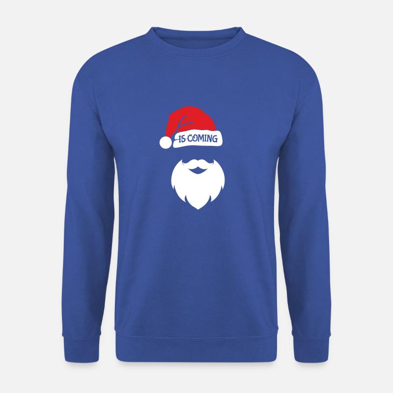 Der Weihnachtsmann kommt an - Unisex Pullover - Royalblau
