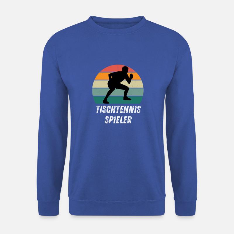 Tischtennisspieler - Unisex Pullover - Royalblau