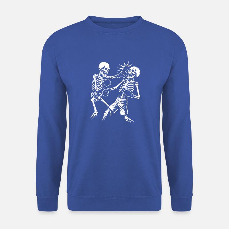 Skelette Boxen Geschenk - Unisex Pullover - Royalblau