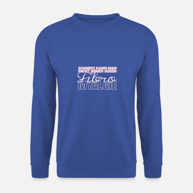 Fibromyalgie - Unisex Pullover - Royalblau