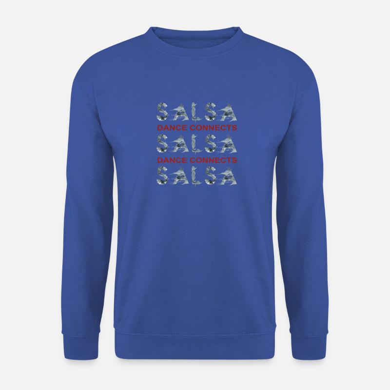 SALSA DESIGN ABSTRACT - Unisex Sweatshirt - royal blue