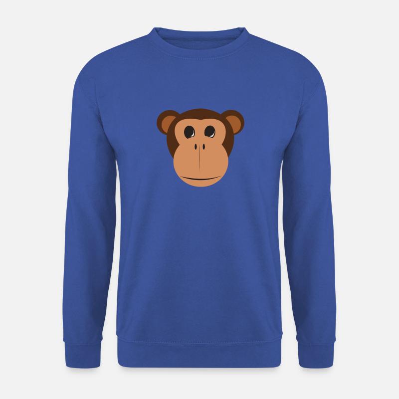 Monkey Shirt. - Unisex Pullover - Royalblau