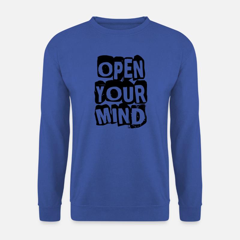 Open Your Mind - Unisex Sweatshirt - royal blue