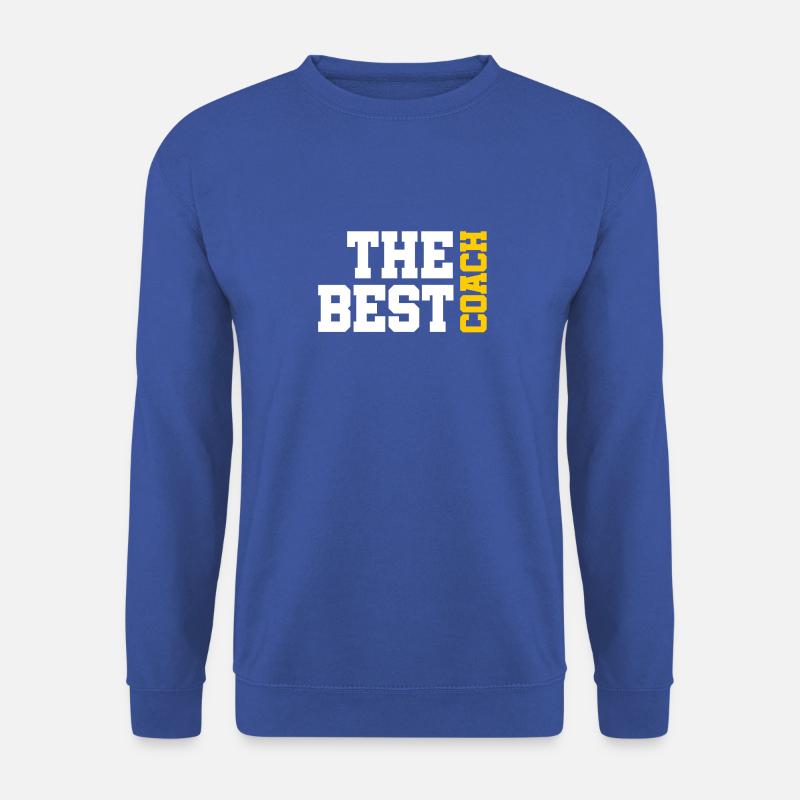 The best Coach - Der beste Trainer - Unisex Pullover - Royalblau