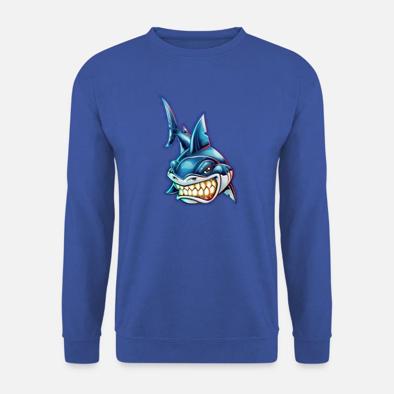 Blue Shark - Unisex Pullover - Royalblau