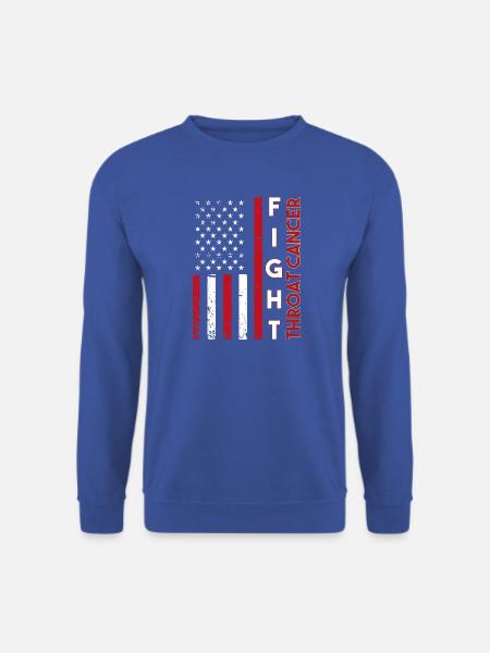 Kehlkopfkrebs - Unisex Pullover - Royalblau