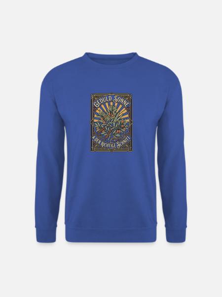 Olivenbaum Schnitt - Unisex Pullover - Royalblau