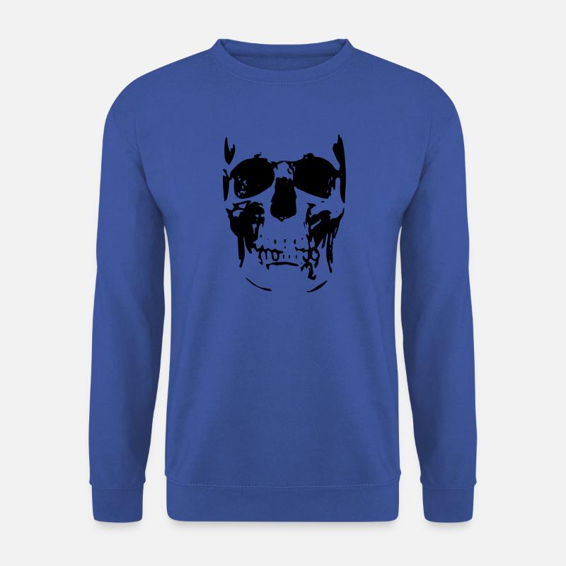 Schädel 2 - Unisex Pullover - Royalblau