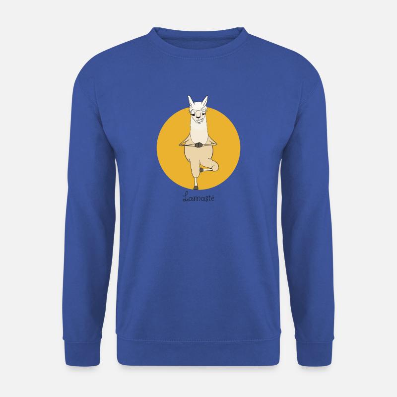 Lamasté - Unisex Pullover - Royalblau