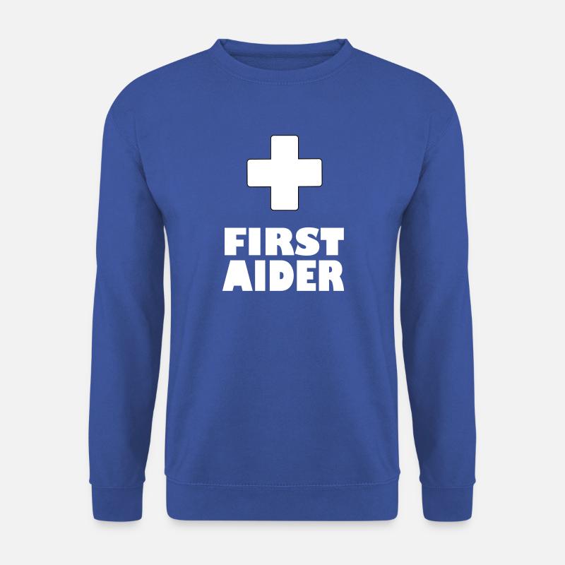 Ersthelfer - Unisex Pullover - Royalblau