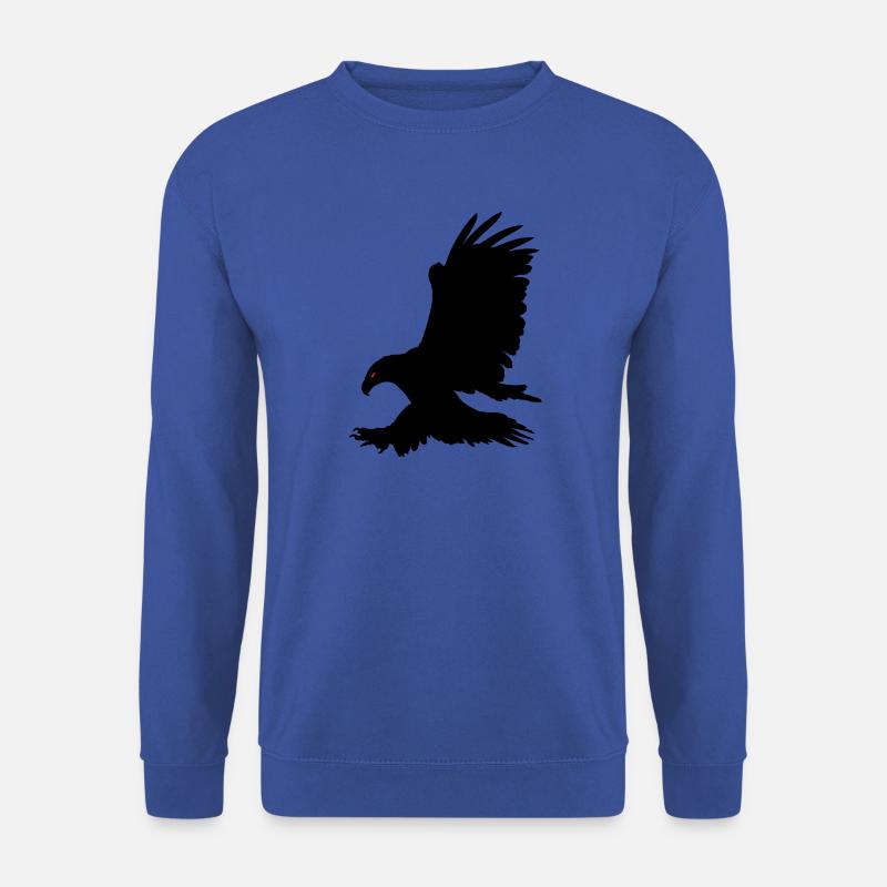 Schwarzer Adler - Unisex Pullover - Royalblau