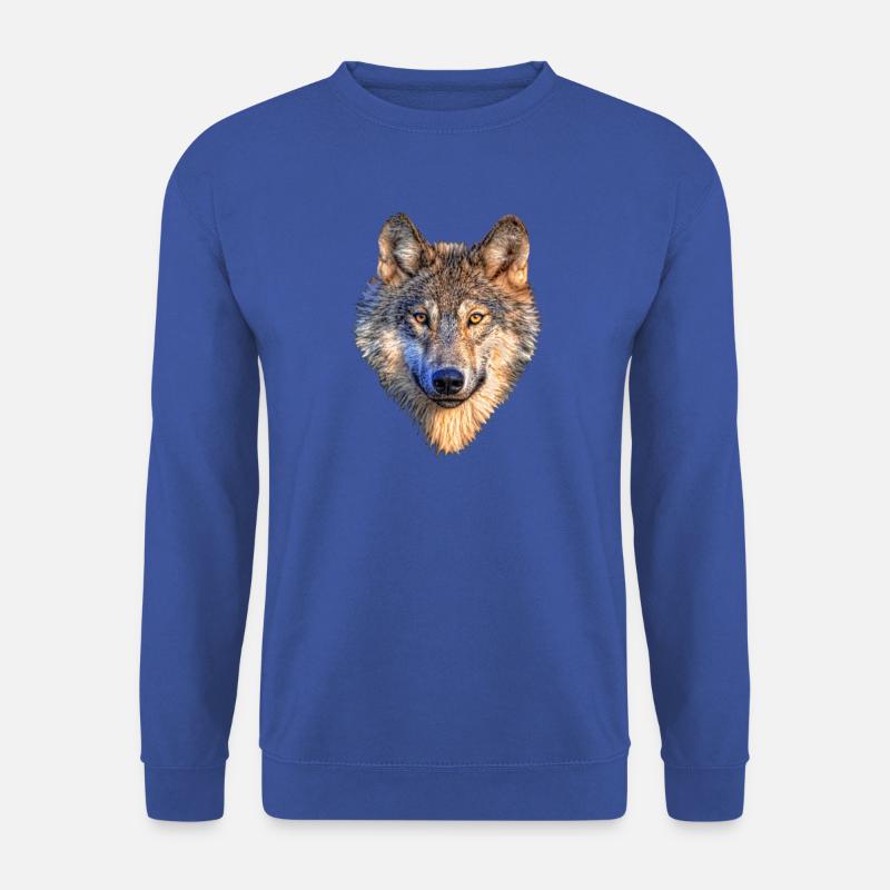 wolf - Unisex Sweatshirt - royal blue