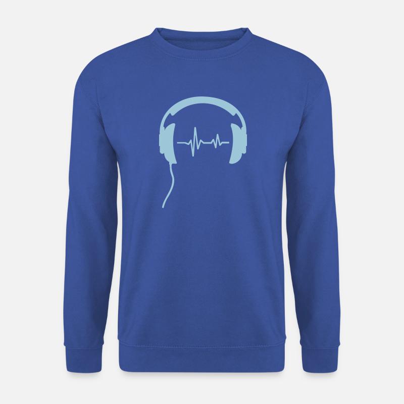 Kopfhoerer - Unisex Pullover - Royalblau