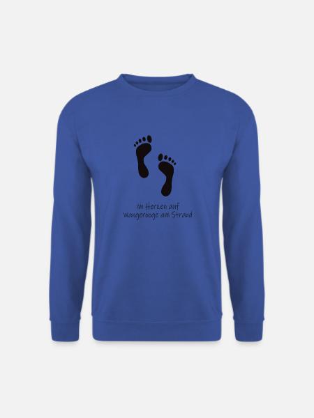 Im Herzen auf Wangerooge - Unisex Pullover - Royalblau