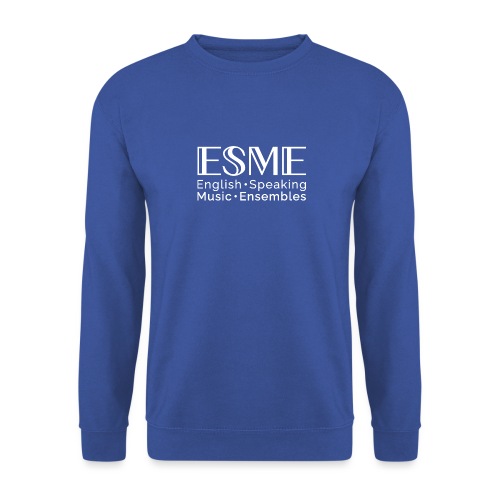 ESME Logo Weiss - Unisex Pullover