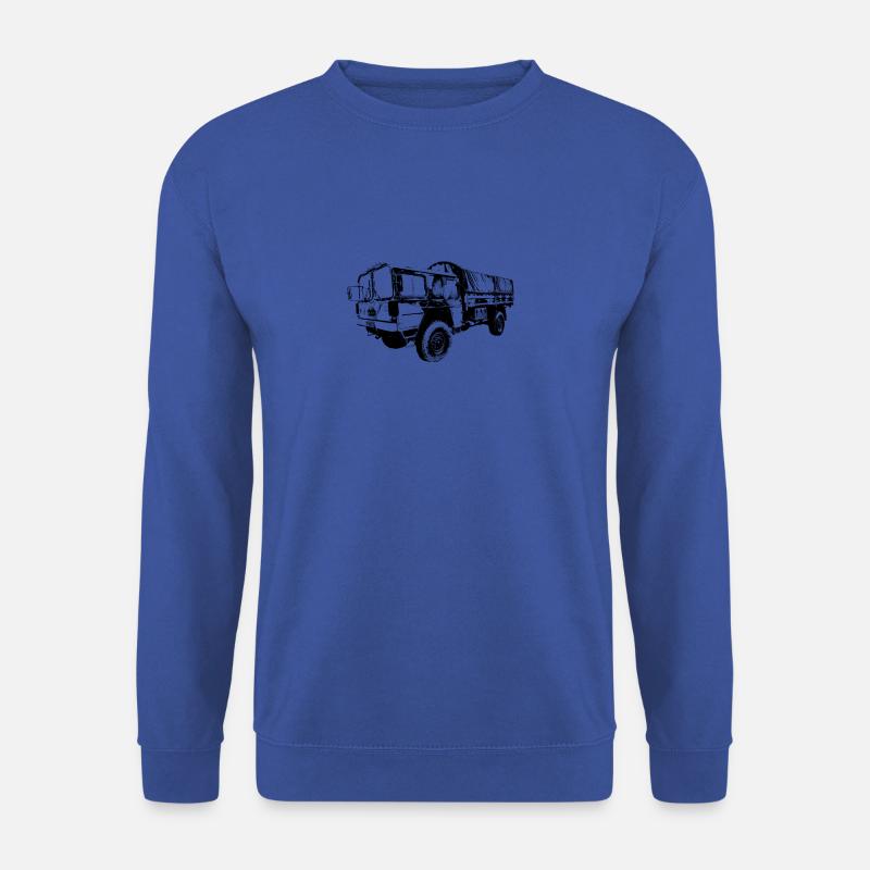 MAN mil gl - Unisex Pullover - Royalblau