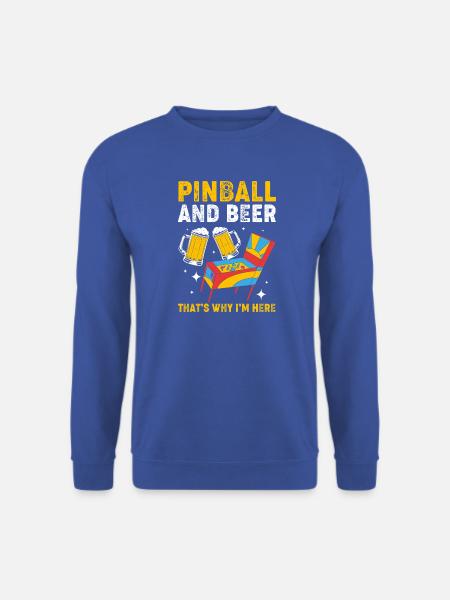 Flipper Pinball - Unisex Pullover - Royalblau