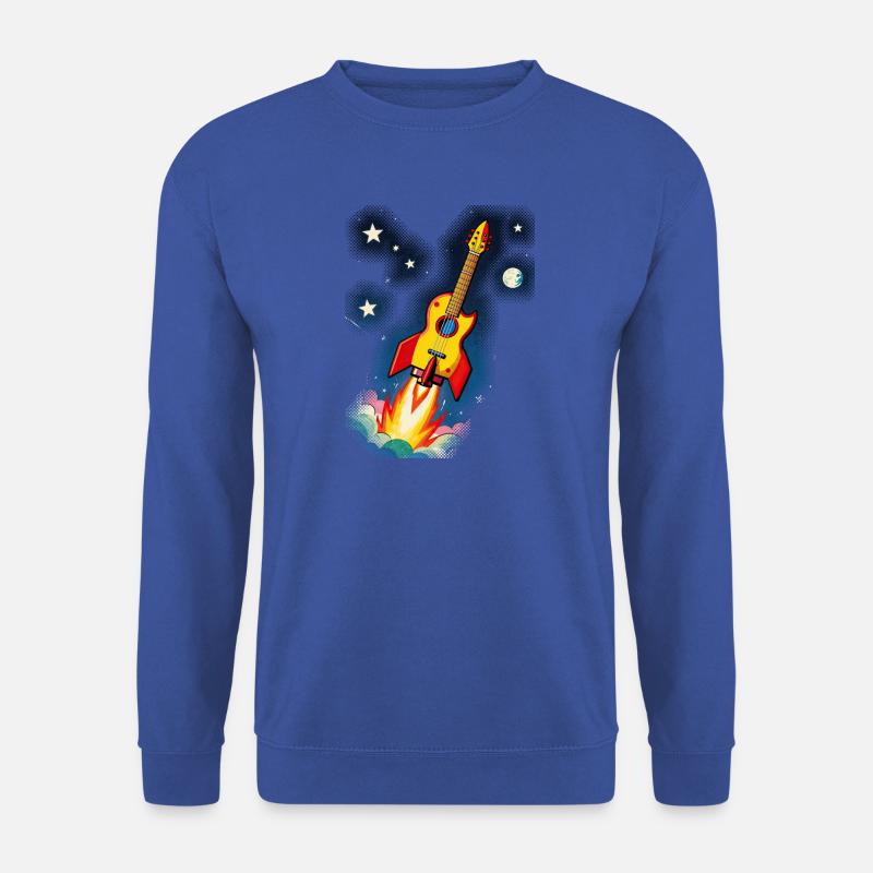 Weltraum Gitarre - Unisex Pullover - Royalblau