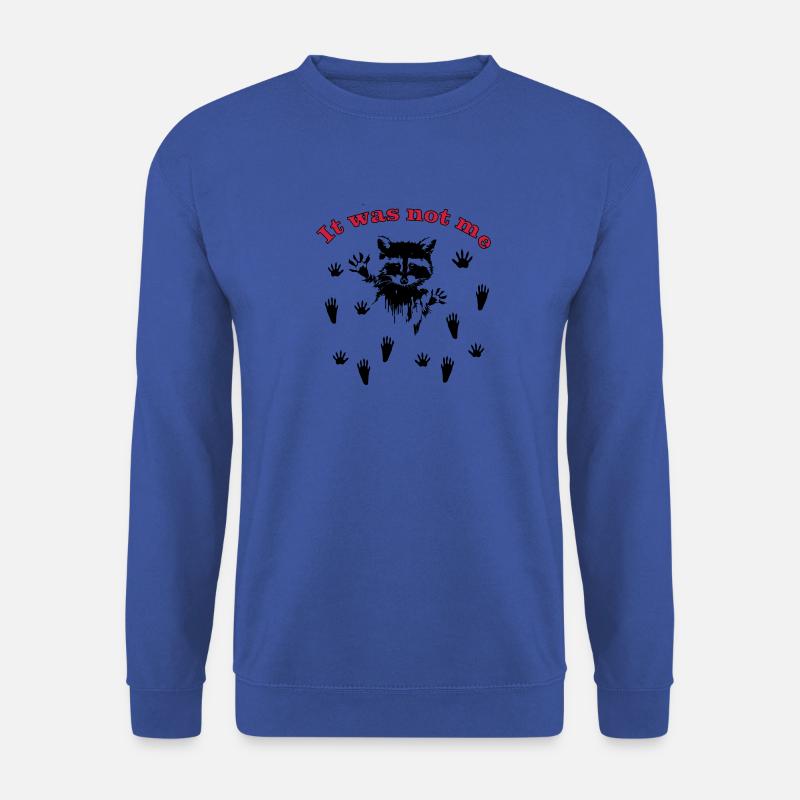 Racoon/Waschbär - Unisex Pullover - Royalblau