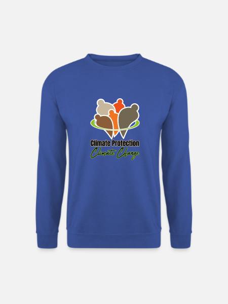 Climate Protection - Climate Change - Unisex Pullover - Royalblau