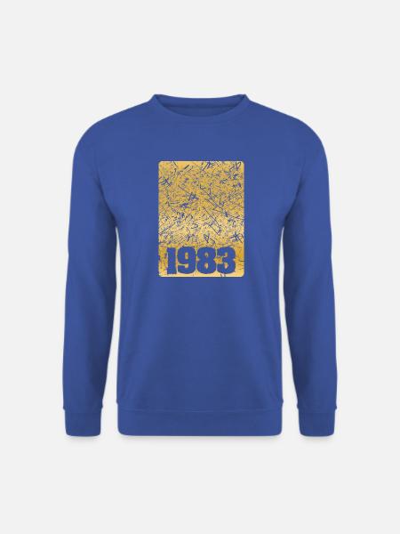 Zahl 1983 - Unisex Pullover - Royalblau