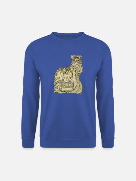 Delftsche_Slaolie-_Jan_Toorop - Unisex Pullover - Royalblau