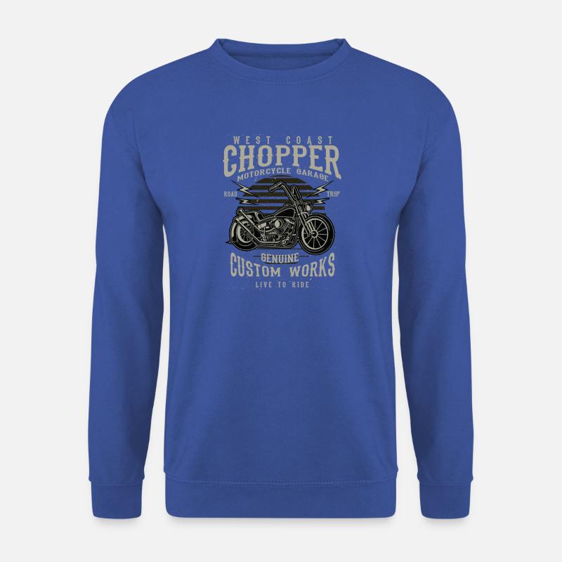 West Coast Chopper - Unisex Sweatshirt - royal blue