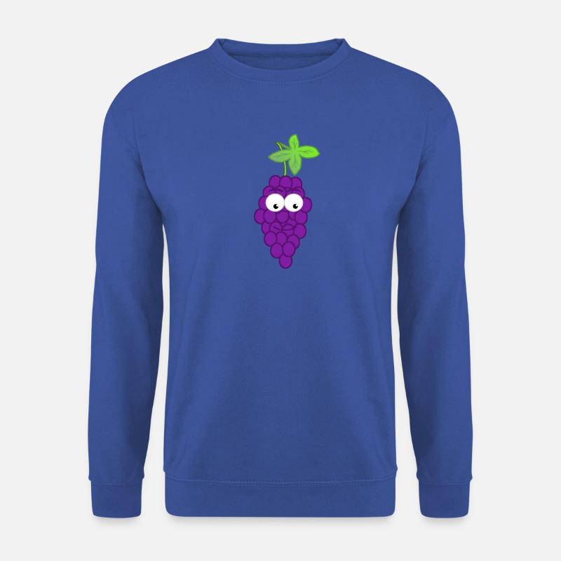 Weintraube - Unisex Pullover - Royalblau