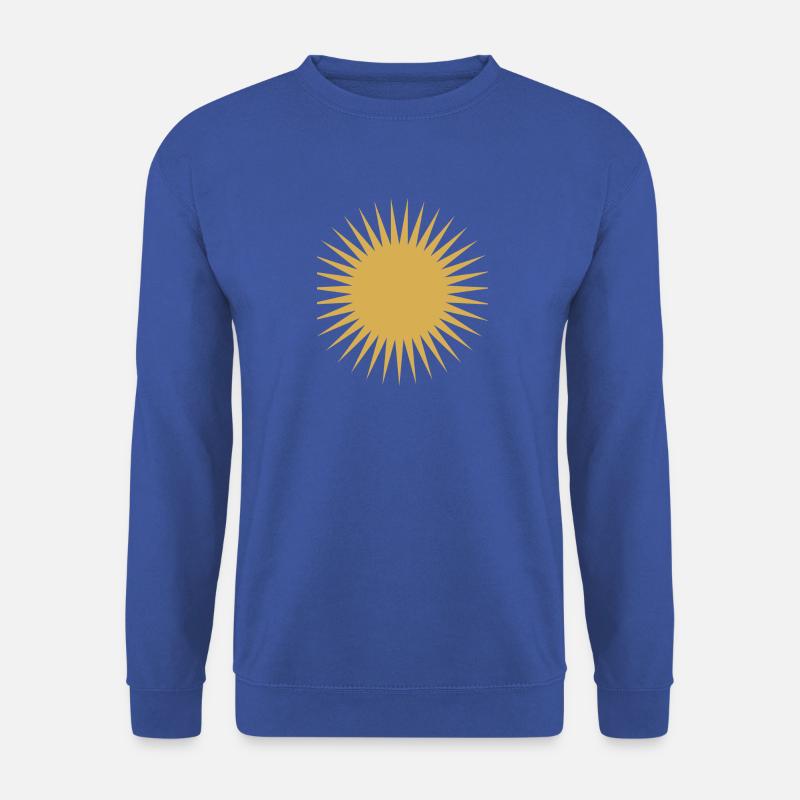 Sonne - Unisex Pullover - Royalblau