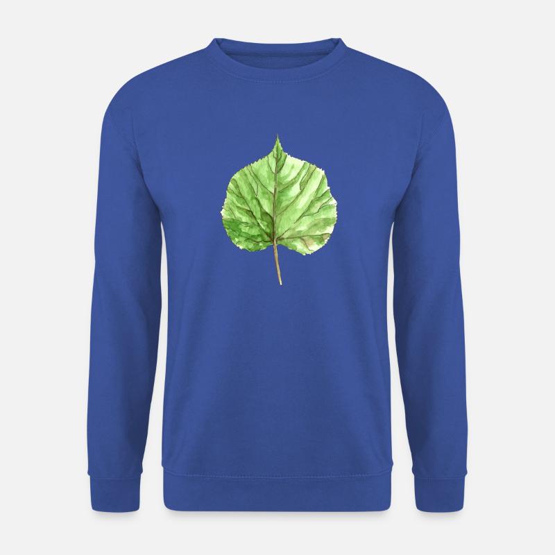 Lindenblatt - Unisex Pullover - Royalblau