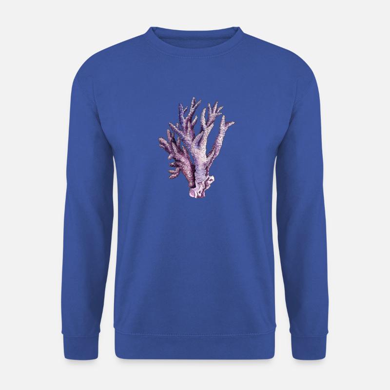 Koralle - Unisex Pullover - Royalblau