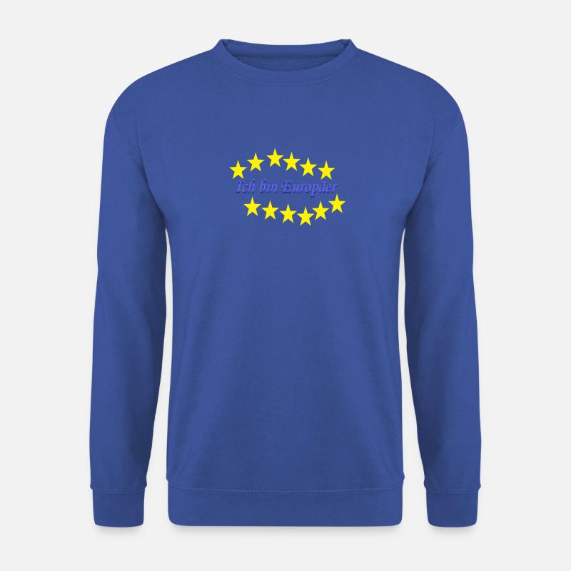 Ich bin Europäer - Unisex Pullover - Royalblau