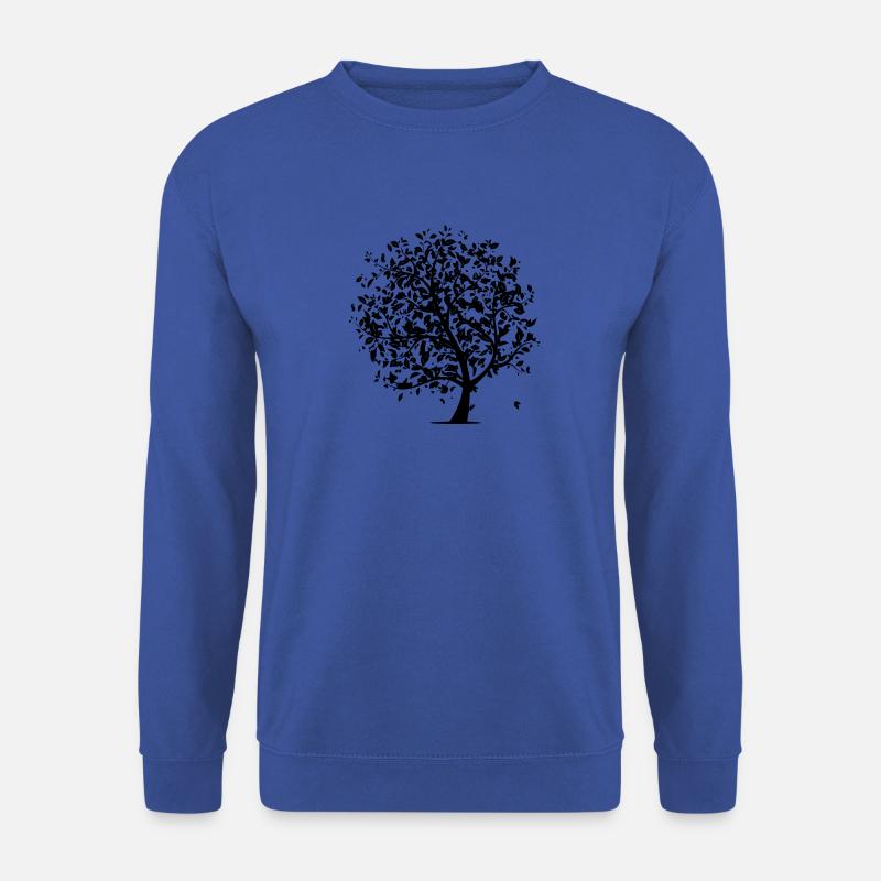 Laubbaum - Unisex Pullover - Royalblau